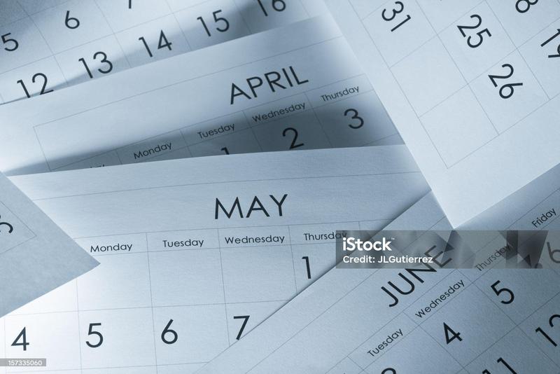 May calendar