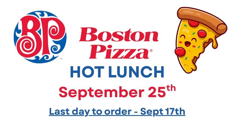 Boston Pizza Hot Lunch September 25th Featured Photo