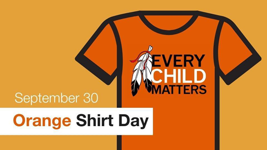 Orange Shirt Day - Sept. 30th Featured Photo