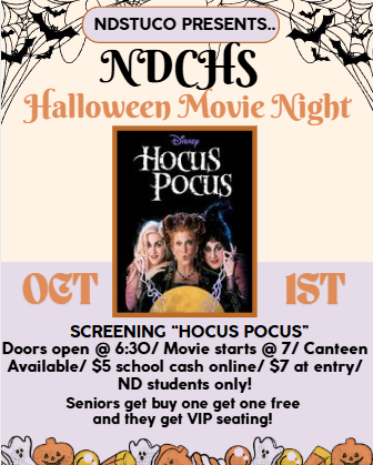Outdoor Movie Night - Thu. Oct. 1st Featured Photo