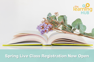 Spring live class registration is open
