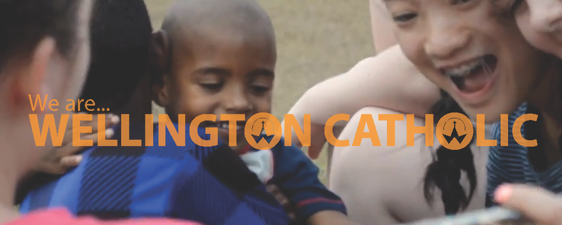 We are Wellington Catholic Banner