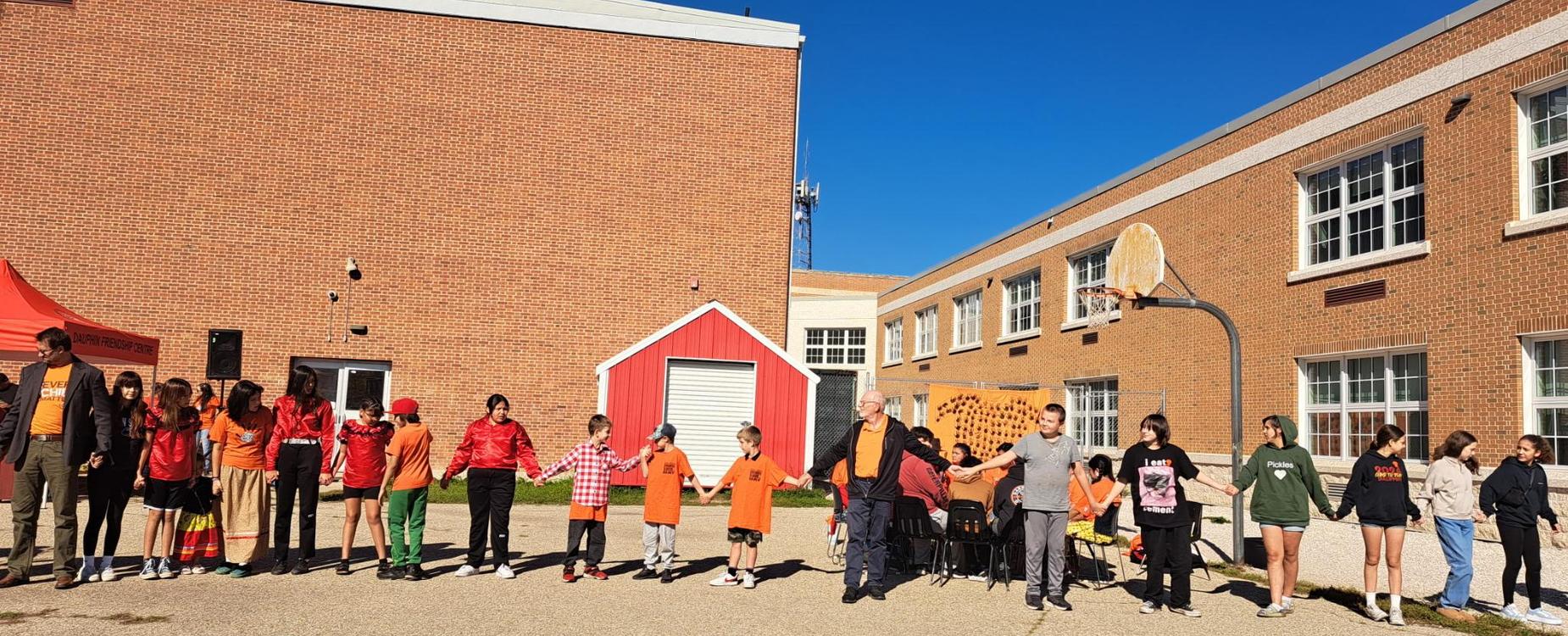 Orange shirt day at MMS