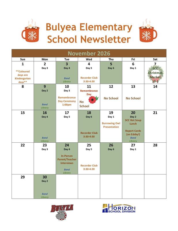 November Calendar