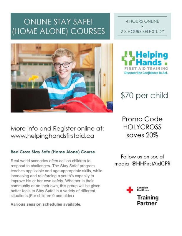 Home Alone course for Grade 9+ Featured Photo