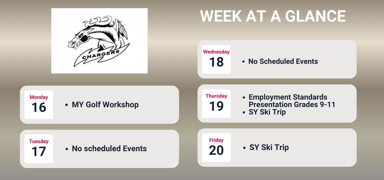 Week at a Glance, details in calendar