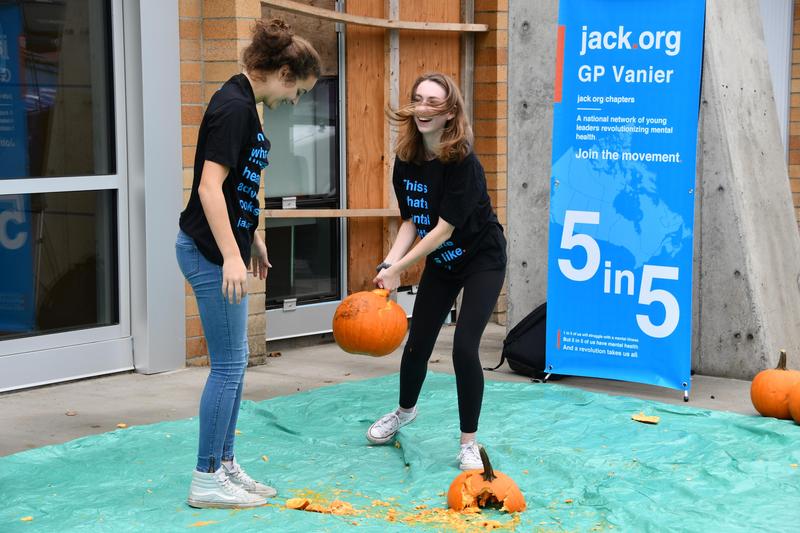 Valley students smash pumpkins for a strong cause Featured Photo