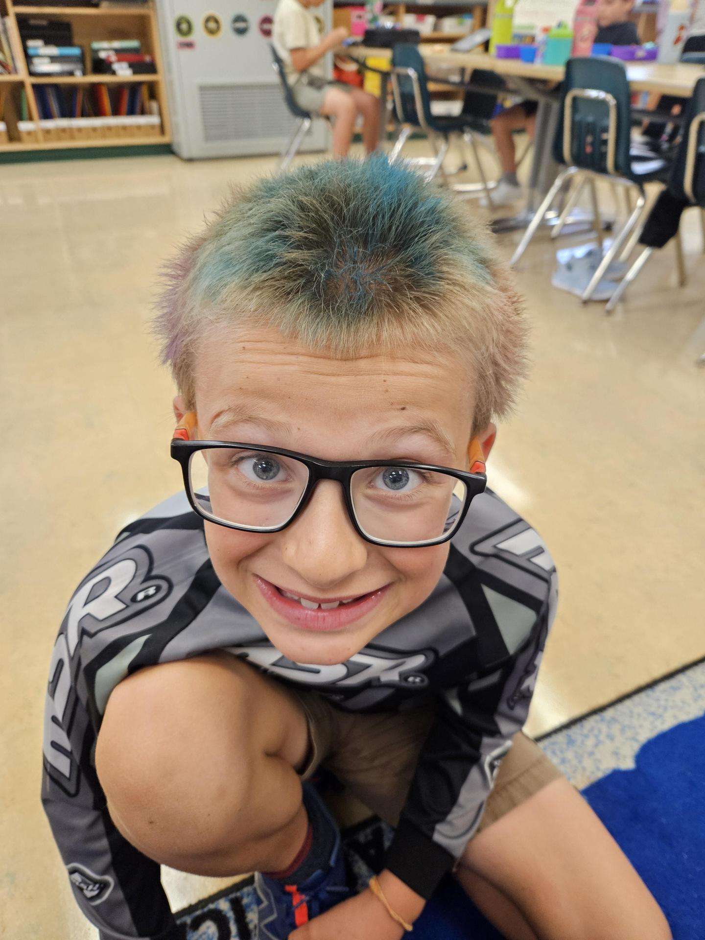 Wacky Hair Day