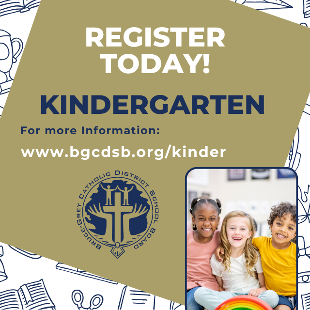 text reads register today for kindergarten at www.bgcdsb.org/kinder