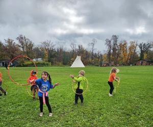 Hoop dancing