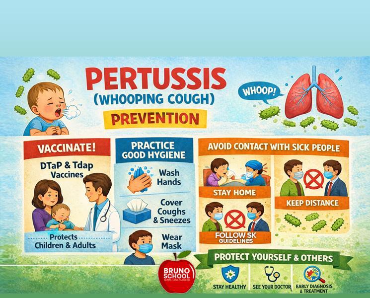 Protect your children, yourself, and the community from the spread of Pertussis.